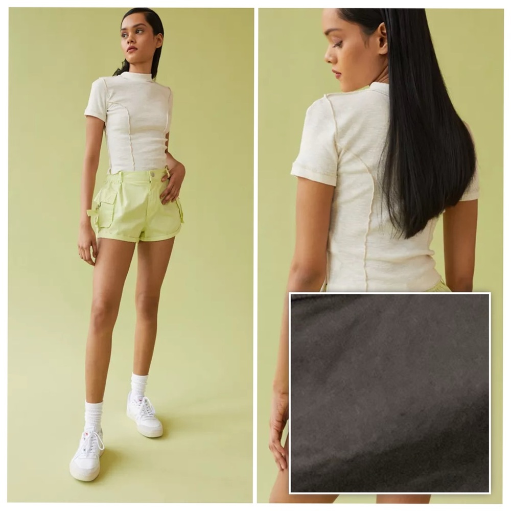NWT Urban Outfitters BDG Lisa Cargo Shorts Gray Small